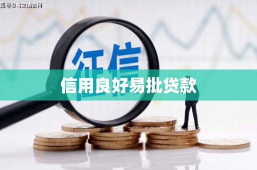 项城信用良好易批贷款