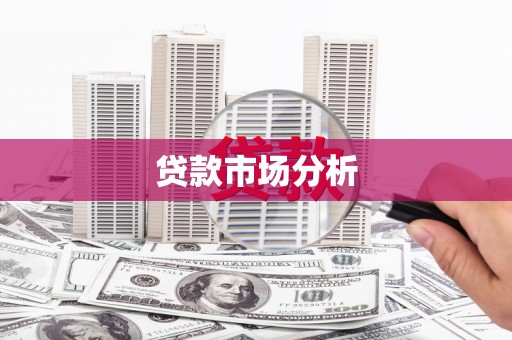 项城贷款市场分析