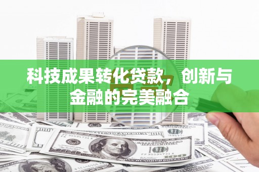 项城科技成果转化贷款，创新与金融的完美融合