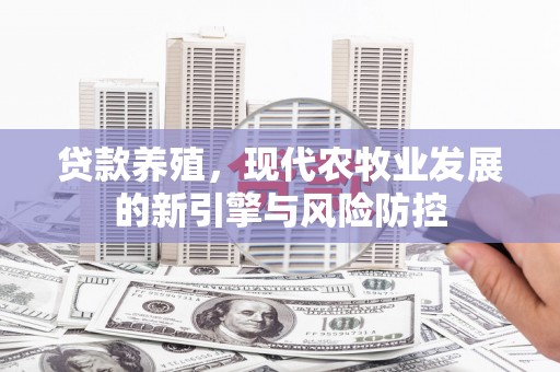 项城贷款养殖，现代农牧业发展的新引擎与风险防控