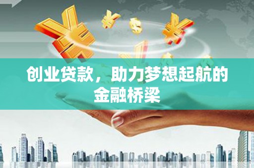 项城创业贷款，助力梦想起航的金融桥梁