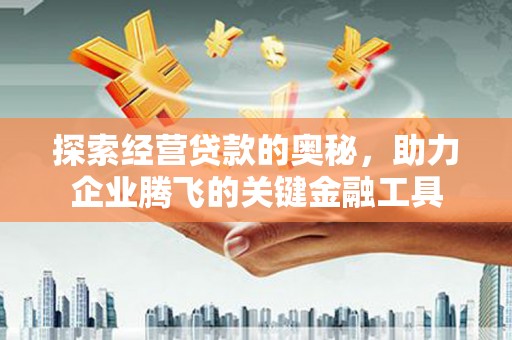 项城探索经营贷款的奥秘，助力企业腾飞的关键金融工具