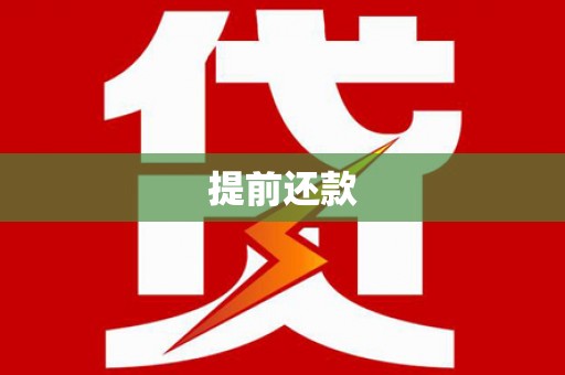 项城提前还款