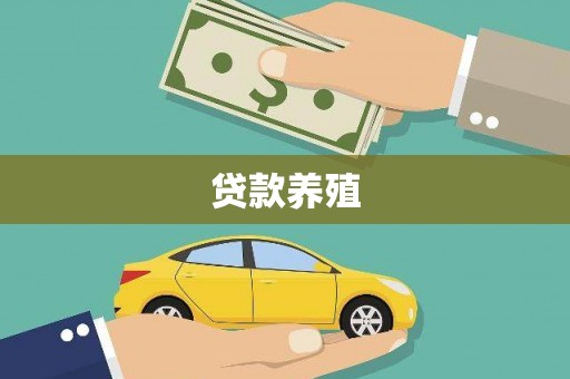 项城贷款养殖