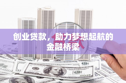 项城创业贷款，助力梦想起航的金融桥梁