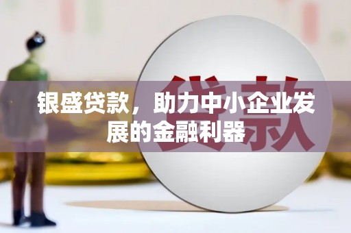 项城银盛贷款，助力中小企业发展的金融利器