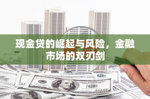 项城现金贷的崛起与风险，金融市场的双刃剑