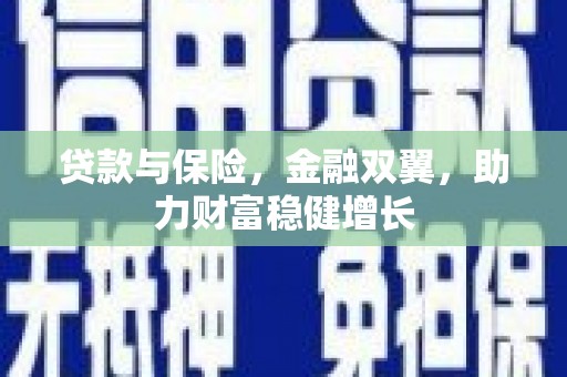 项城贷款与保险，金融双翼，助力财富稳健增长