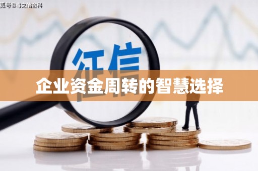 项城企业资金周转的智慧选择