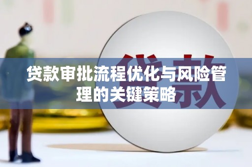 项城贷款审批流程优化与风险管理的关键策略