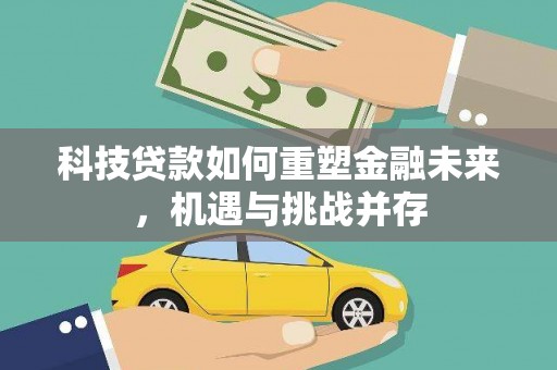 项城科技贷款如何重塑金融未来，机遇与挑战并存