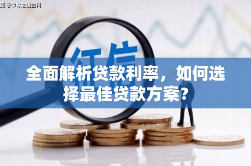 项城全面解析贷款利率，如何选择最佳贷款方案？