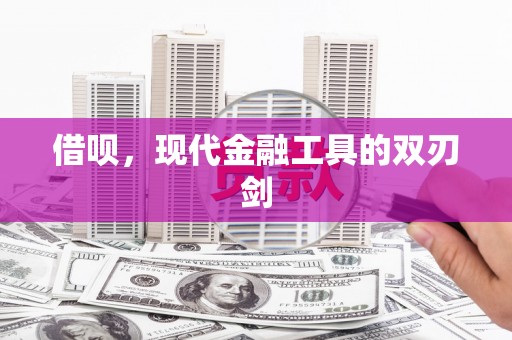 项城借呗，现代金融工具的双刃剑