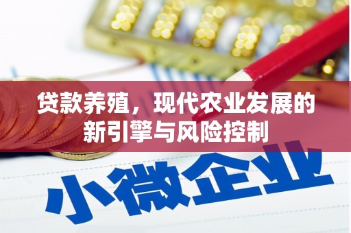 项城贷款养殖，现代农业发展的新引擎与风险控制