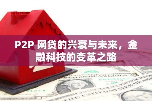 项城P2P 网贷的兴衰与未来，金融科技的变革之路