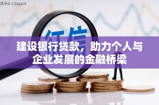 项城建设银行贷款，助力个人与企业发展的金融桥梁