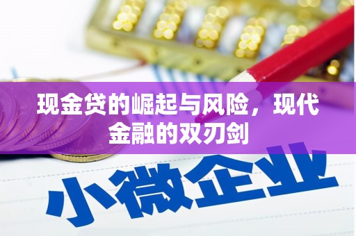 项城现金贷的崛起与风险，现代金融的双刃剑