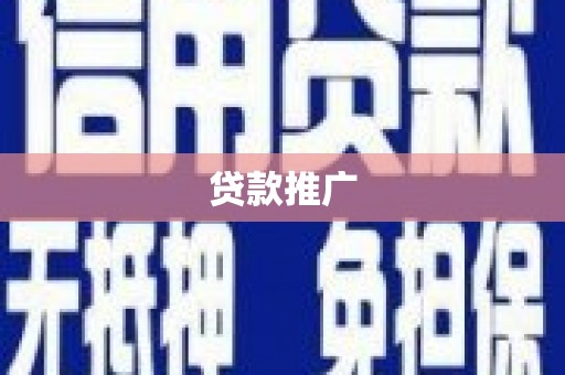 项城贷款推广