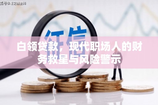 项城白领贷款，现代职场人的财务救星与风险警示