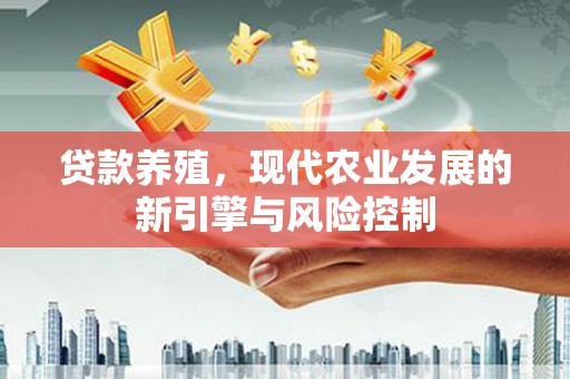 项城贷款养殖，现代农业发展的新引擎与风险控制