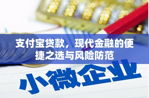 项城支付宝贷款，现代金融的便捷之选与风险防范