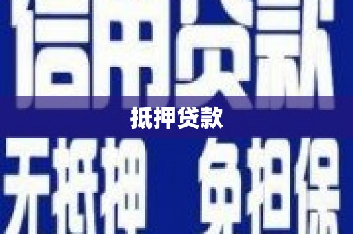 项城抵押贷款