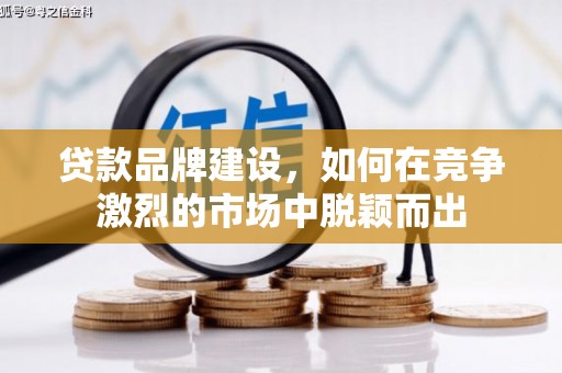 项城贷款品牌建设，如何在竞争激烈的市场中脱颖而出