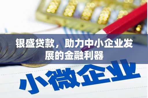 项城银盛贷款，助力中小企业发展的金融利器