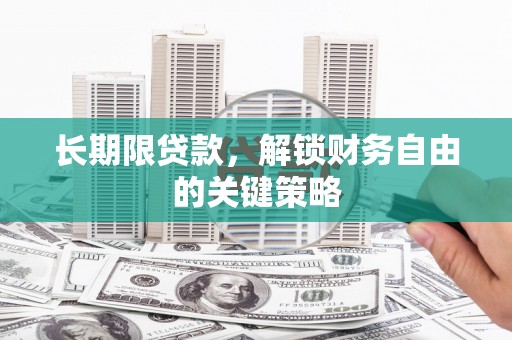 项城长期限贷款，解锁财务自由的关键策略