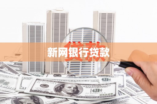 项城新网银行贷款