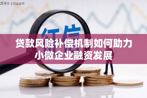 项城贷款风险补偿机制如何助力小微企业融资发展