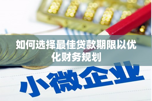 项城如何选择最佳贷款期限以优化财务规划