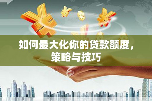 项城如何最大化你的贷款额度，策略与技巧
