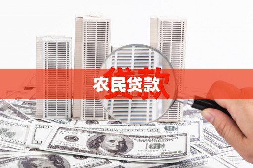 项城农民贷款