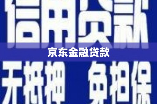 项城京东金融贷款