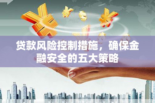 项城贷款风险控制措施，确保金融安全的五大策略