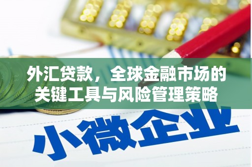 项城外汇贷款，全球金融市场的关键工具与风险管理策略