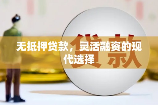 项城无抵押贷款，灵活融资的现代选择
