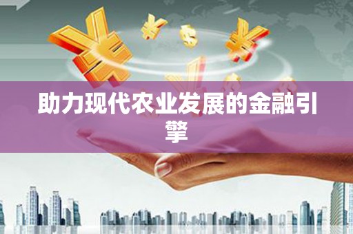 项城助力现代农业发展的金融引擎