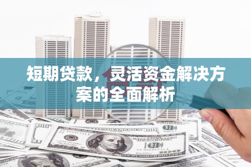 项城短期贷款，灵活资金解决方案的全面解析