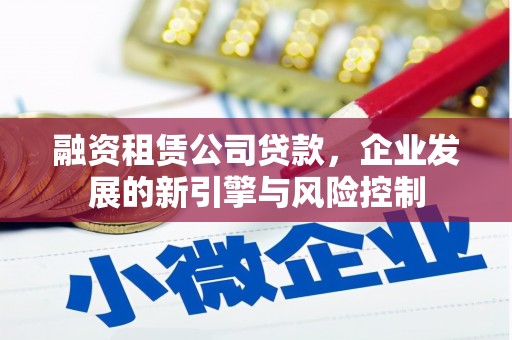 项城融资租赁公司贷款，企业发展的新引擎与风险控制