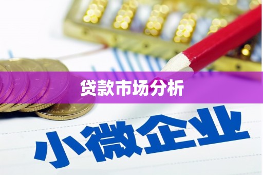 项城贷款市场分析