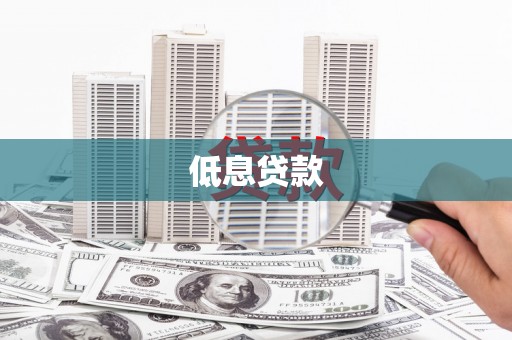 项城低息贷款