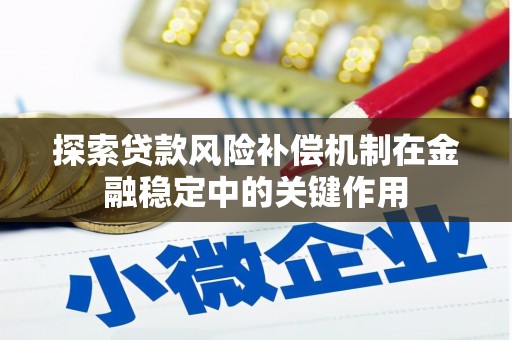 项城探索贷款风险补偿机制在金融稳定中的关键作用