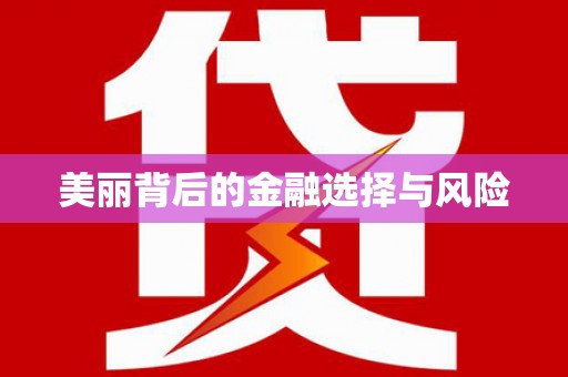 项城美丽背后的金融选择与风险